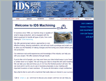 Tablet Screenshot of idsmachining.com